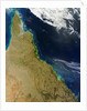 Satellite view of the Great Barrier Reef by Anonymous