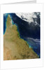 Satellite view of the Great Barrier Reef by Anonymous