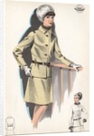 Two women modeling outerwear by Anonymous