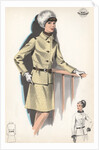 Two women modeling outerwear by Anonymous