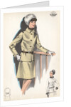 Two women modeling outerwear by Anonymous