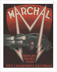 Marchal headlight advertisement by Anonymous