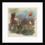 Frogs dancing in moonlight by Anonymous