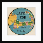 Cape Cod travel decal by Anonymous