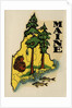 Maine travel decal by Anonymous