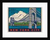 George Washington Bridge travel decal by Anonymous