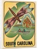 South Carolina travel decal by Anonymous