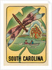 South Carolina travel decal by Anonymous