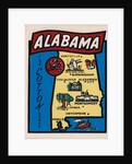 Alabama travel decal by Anonymous