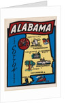 Alabama travel decal by Anonymous