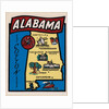 Alabama travel decal by Anonymous