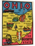 Ohio travel decal by Anonymous