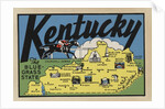 Kentucky travel decal by Anonymous