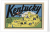Kentucky travel decal by Anonymous