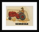 Nebraska travel decal by Anonymous