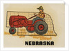 Nebraska travel decal by Anonymous