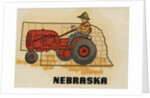 Nebraska travel decal by Anonymous