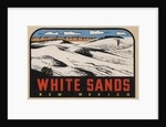 White Sands New Mexico travel decal by Anonymous