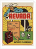 Nevada travel decal by Anonymous