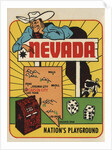 Nevada travel decal by Anonymous