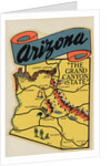 Arizona travel decal by Anonymous