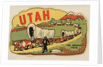 Utah travel decal by Anonymous