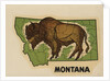 Montana travel decal by Anonymous