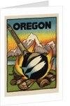 Oregon travel decal by Anonymous
