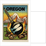 Oregon travel decal by Anonymous