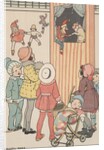 Group of children watching puppet show by Corbis