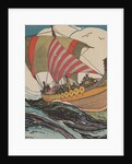 Leif Erickson at sea by Anonymous