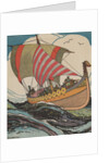 Leif Erickson at sea by Anonymous