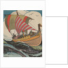 Leif Erickson at sea by Anonymous