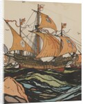 Ferdinand Magellan at sea by Anonymous