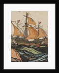 Ferdinand Magellan at sea by Anonymous