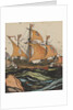 Ferdinand Magellan at sea by Anonymous