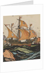 Ferdinand Magellan at sea by Anonymous
