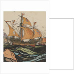 Ferdinand Magellan at sea by Anonymous