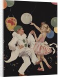 Boy and girl dancing by Anonymous