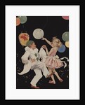 Boy and girl dancing by Anonymous