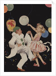 Boy and girl dancing by Anonymous