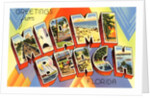 Greetings from Miami Beach, Florida by Anonymous