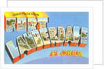 Greetings from Fort Lauderdale, Florida by Anonymous