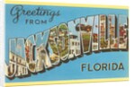 Greetings from Jacksonville, Florida by Anonymous