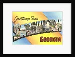 Greetings from Savannah, Georgia by Anonymous