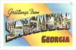 Greetings from Savannah, Georgia by Anonymous