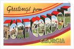 Greetings from Fort Gordon, Georgia by Anonymous