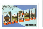 Greetings from Macon, Georgia by Anonymous