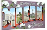 Greetings from Macon, Georgia by Anonymous
