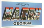 Greetings from Macon, Georgia by Anonymous